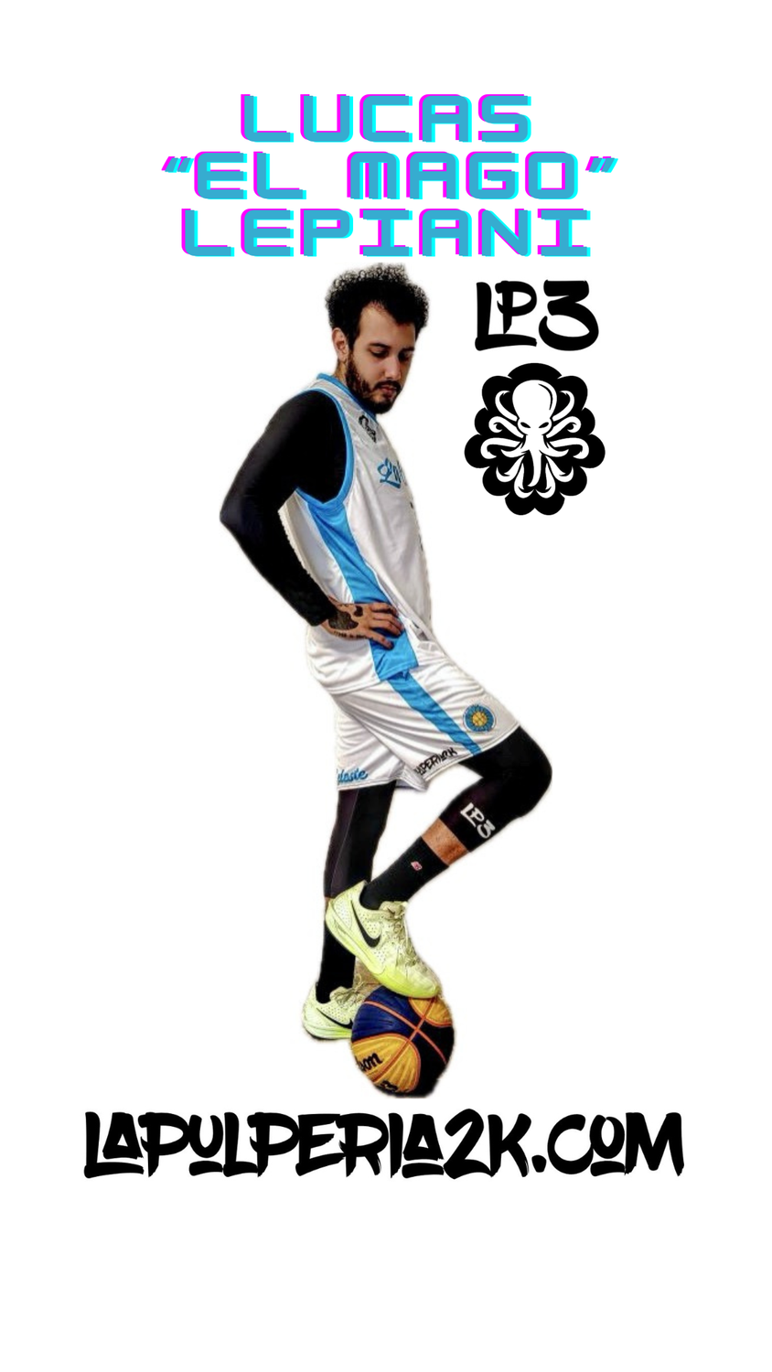 Lepiani Basketball jersey La Celeste W
