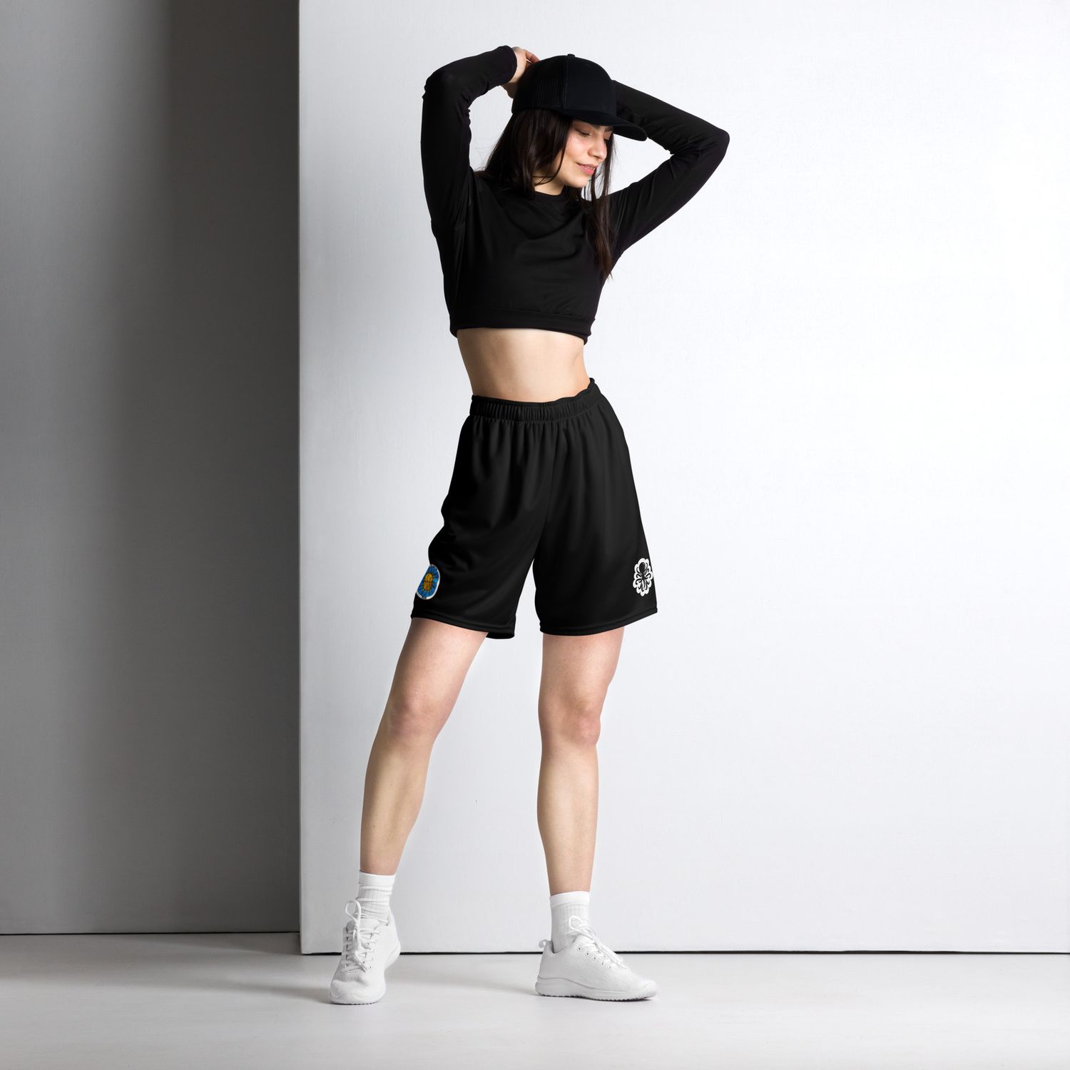 Unisex Summer shorts La Celeste Black