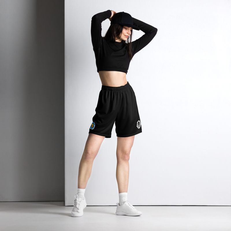 Unisex Summer shorts La Celeste Black