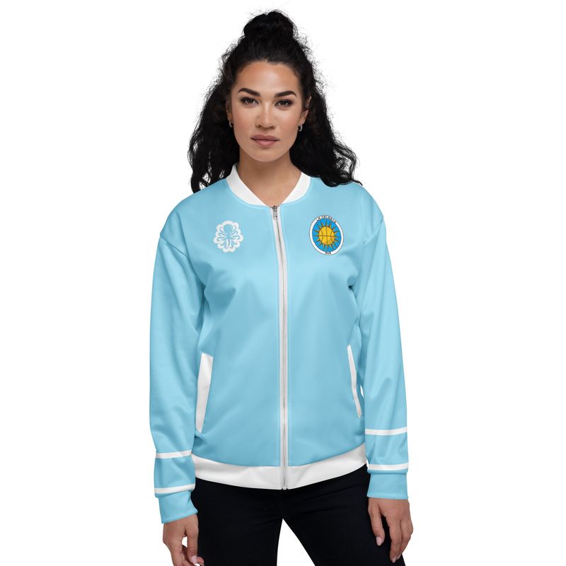 La Celeste Bomber Jacket