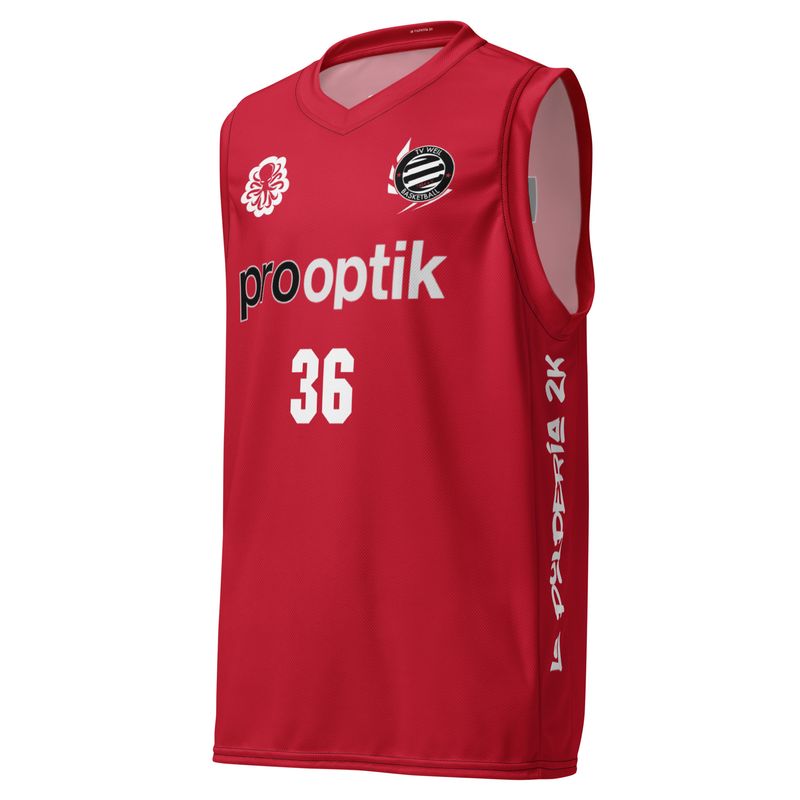 Basketball jersey TV Weil Red CACCIOTTI