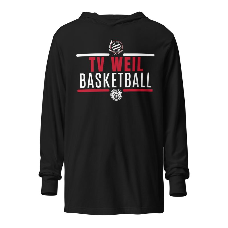 Hooded long-sleeve tee TV Weil