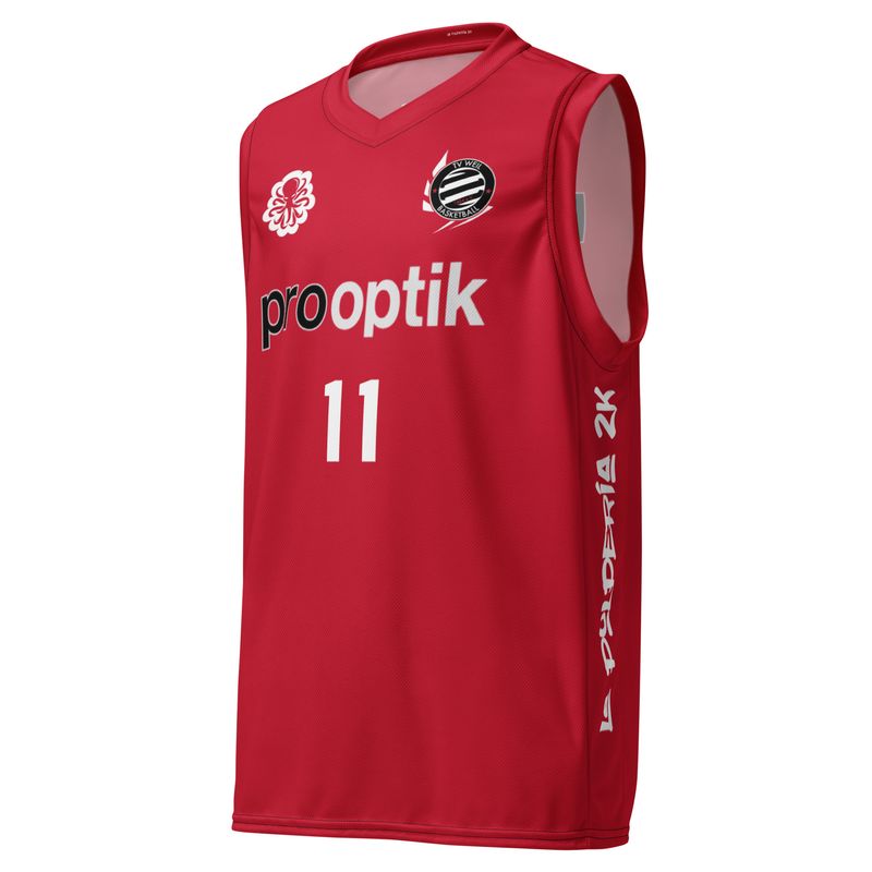 Basketball jersey TV Weil Red 11