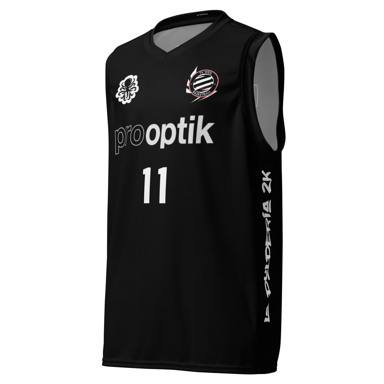Basketball jersey TV Weil Black 11