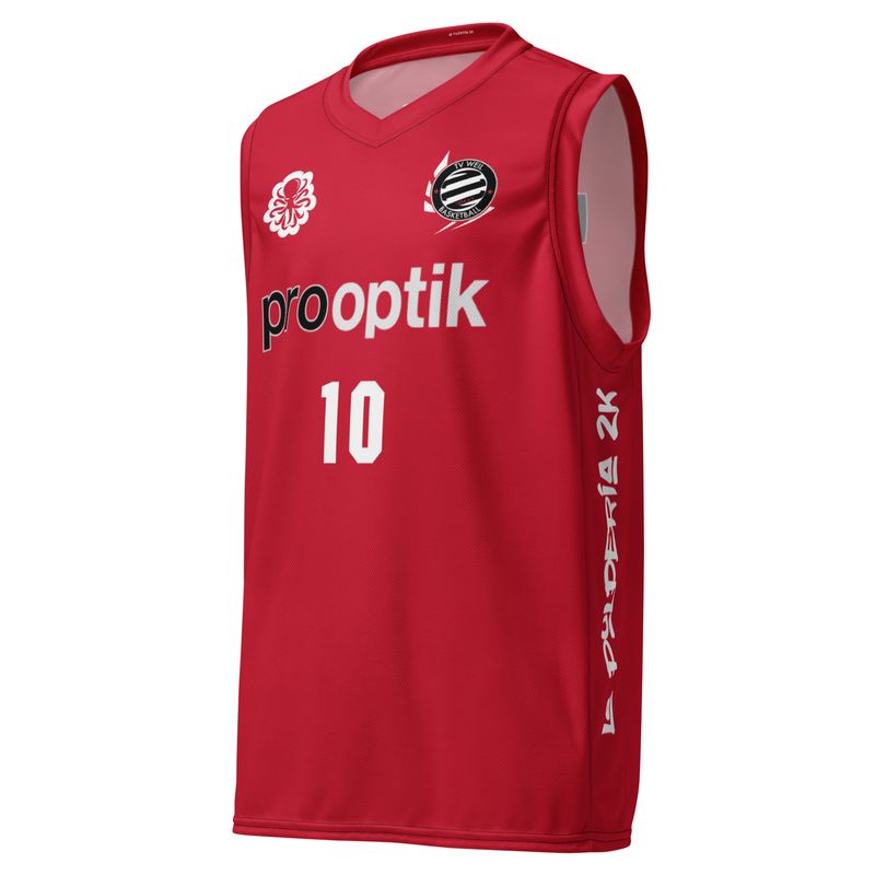 Basketball jersey TV Weil Red 10