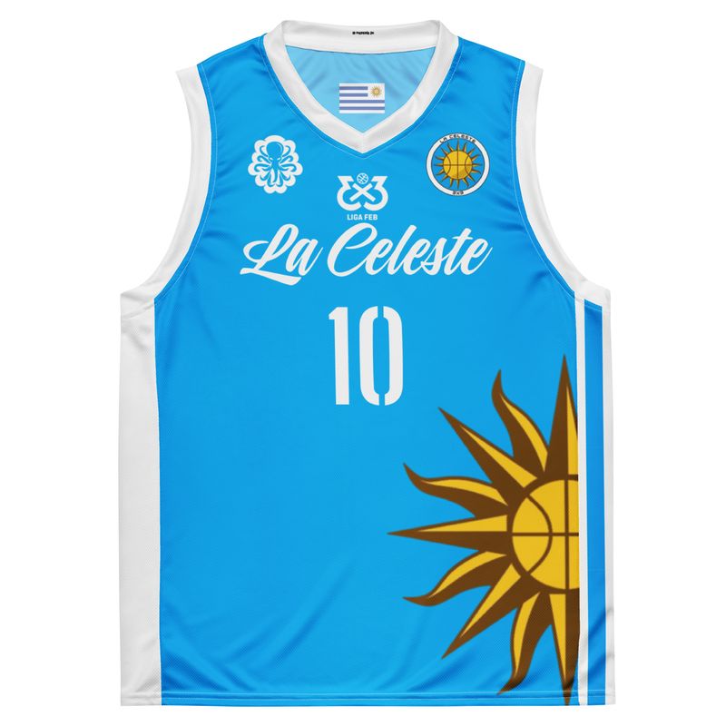 Daniela Basketball jersey La Celeste B