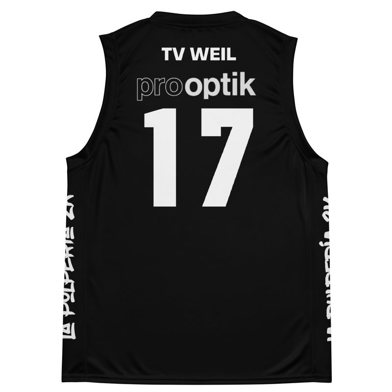Basketball jersey TV Weil Black 17