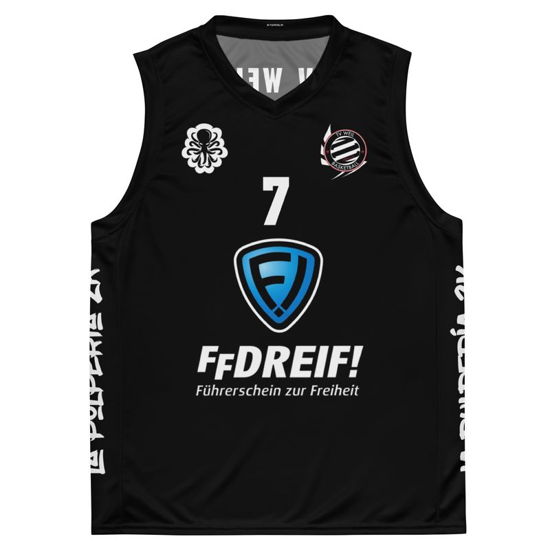 Basketball jersey TV Weil Black 7