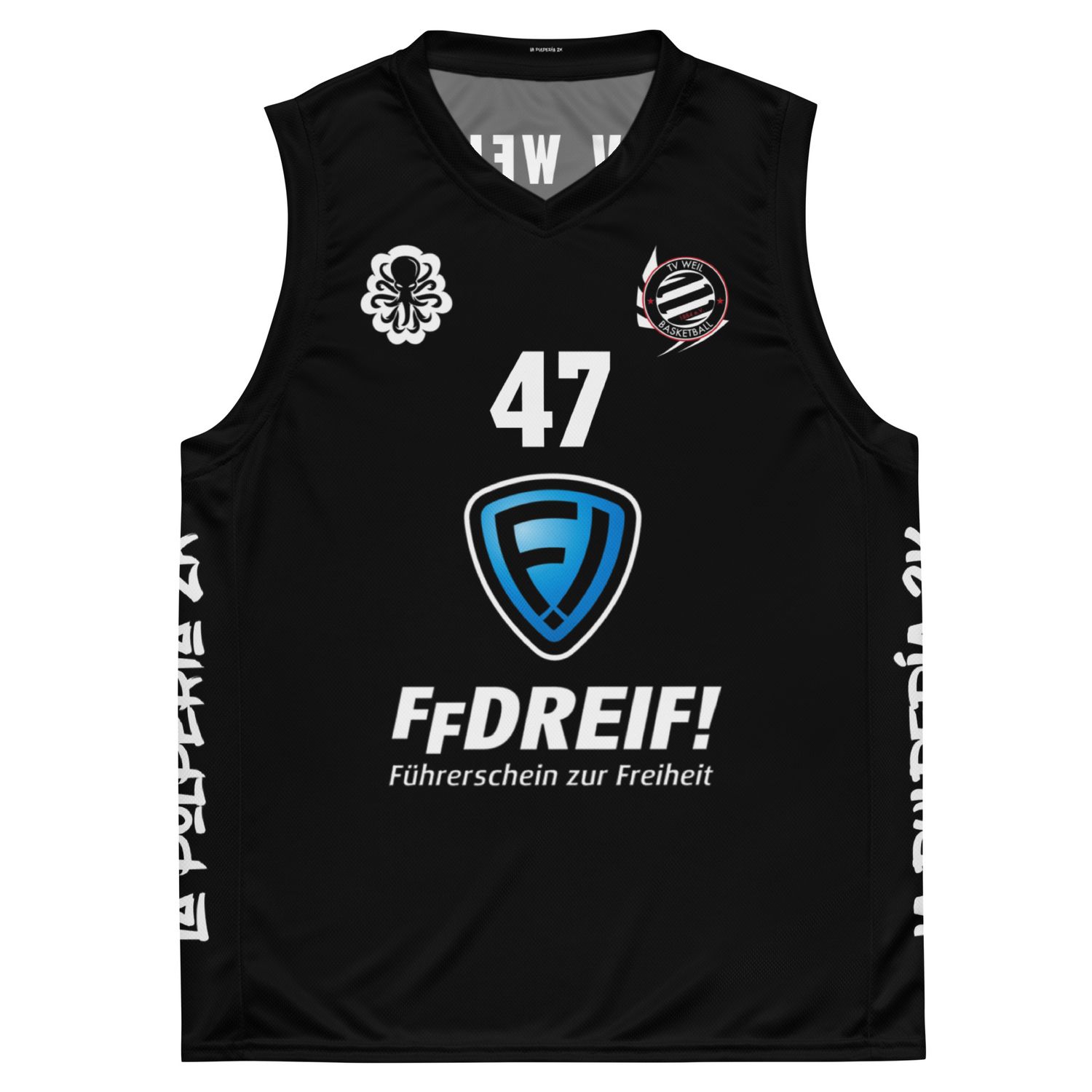 Basketball jersey TV Weil Black Kiril