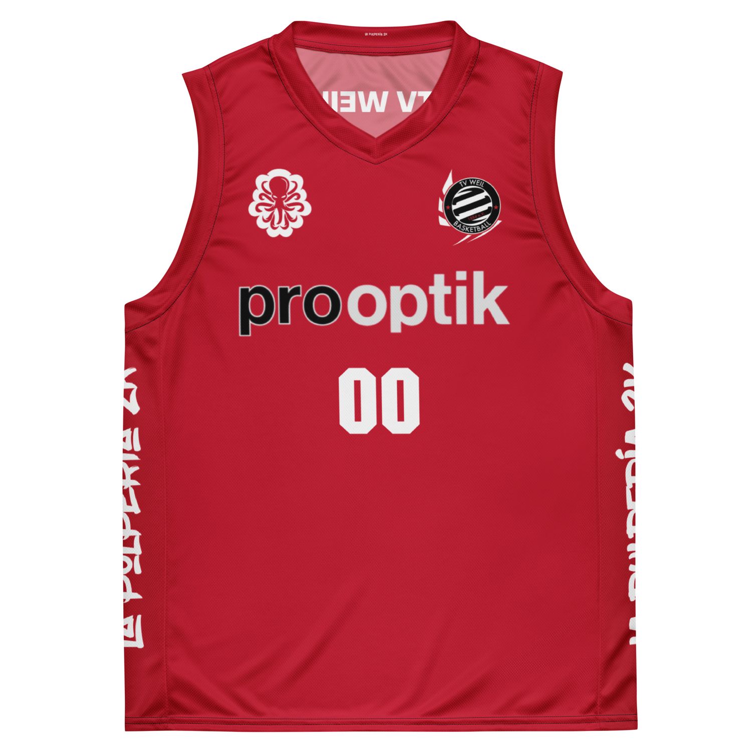 Basketball jersey TV Weil Red LÜTTGEN