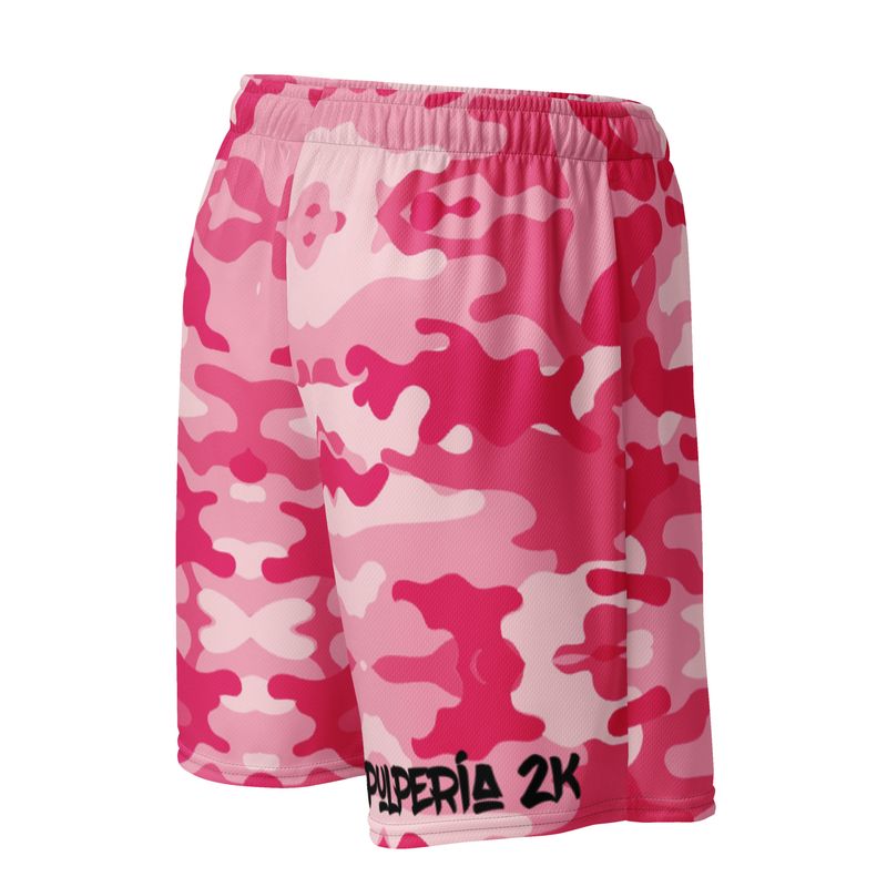 Basketball Shorts pink camoo