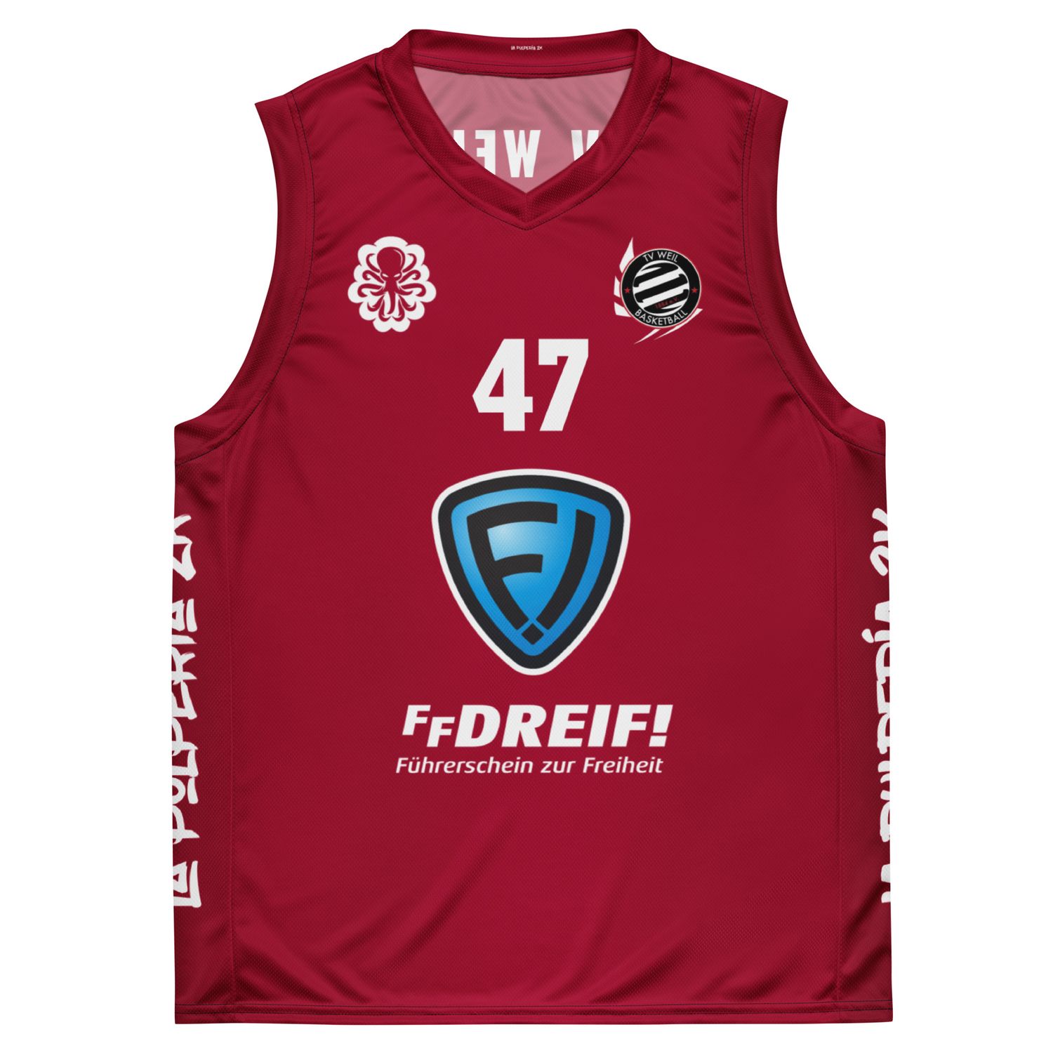 Basketball jersey TV Weil Red Kiril