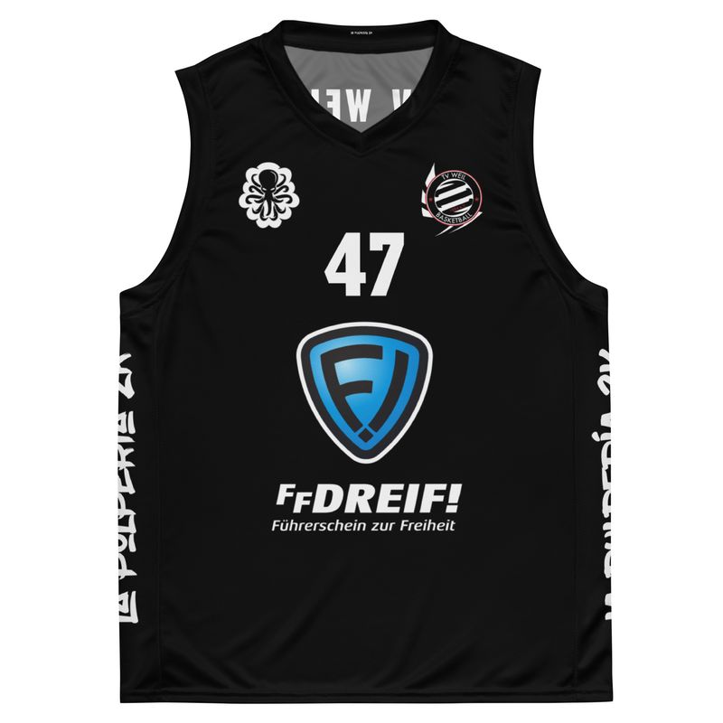 Basketball jersey TV Weil Black Kiril
