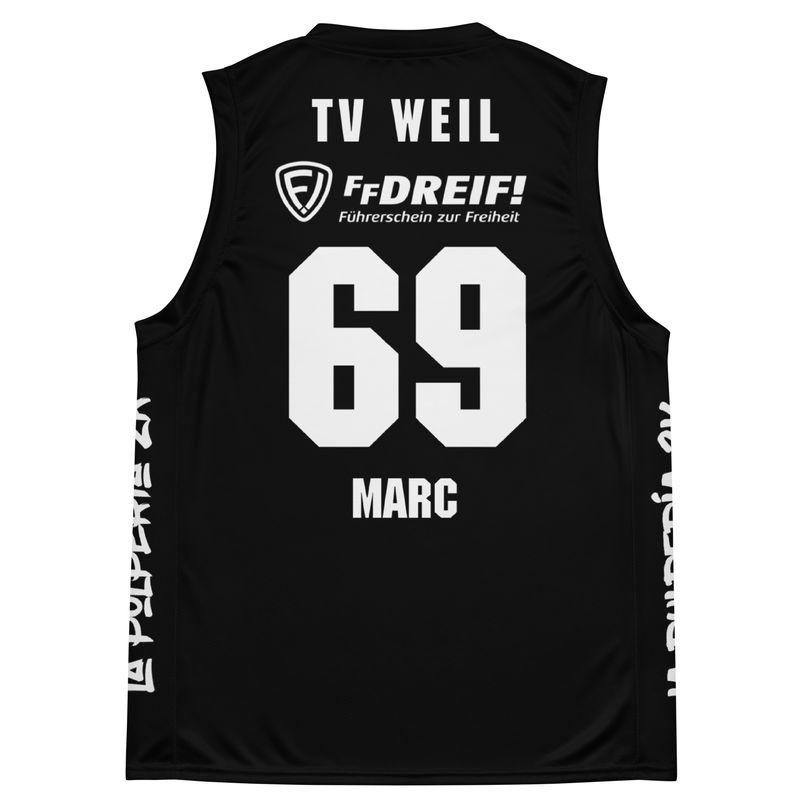 Basketball jersey TV Weil Black Marc