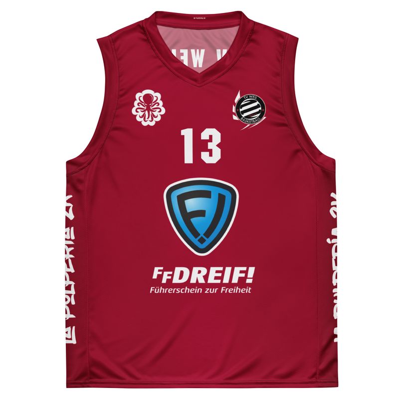 Basketball jersey TV Weil Red 13