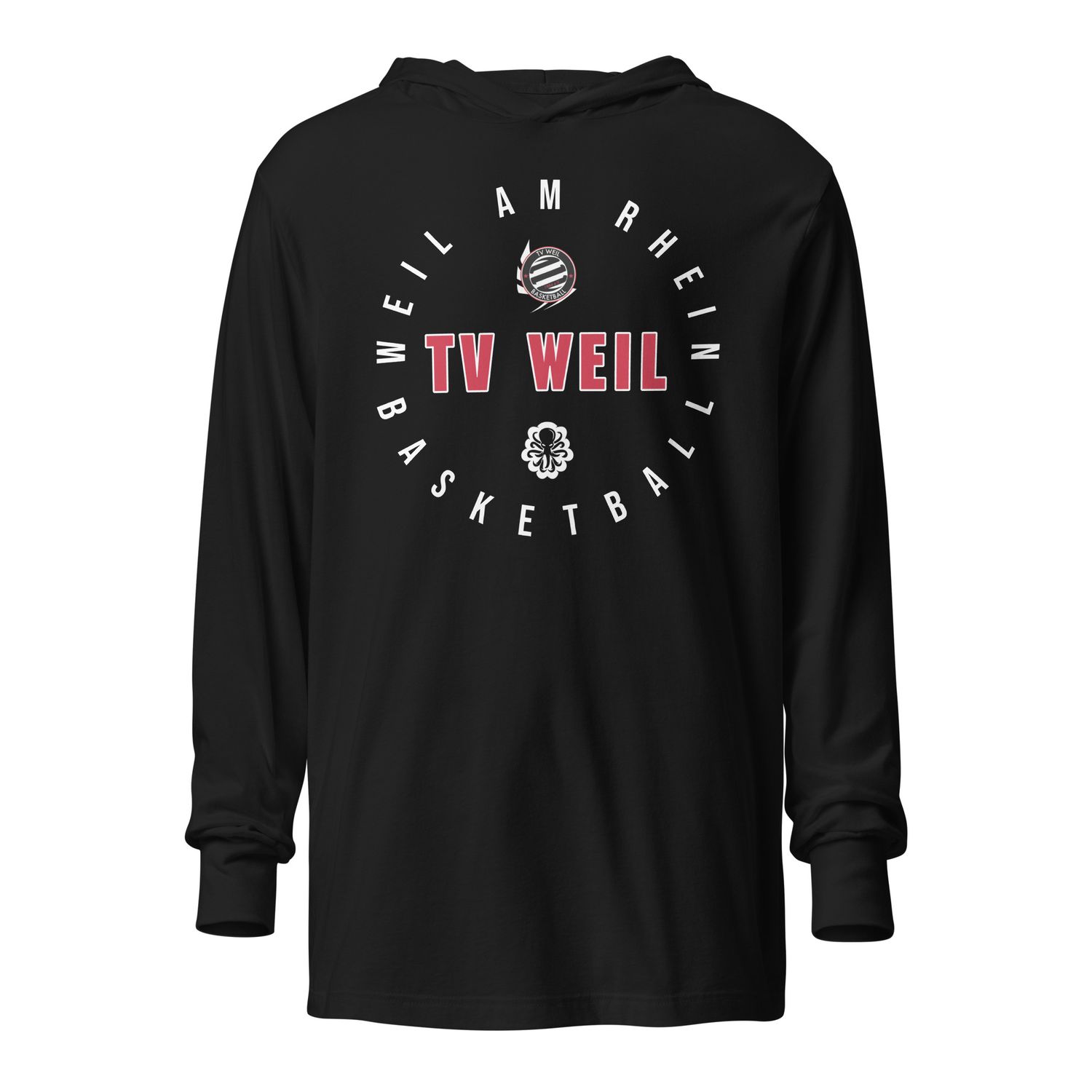 Hooded long-sleeve tee TV Weil 2