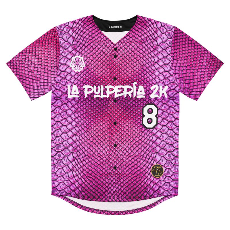 8-24 baseball Jersey pink