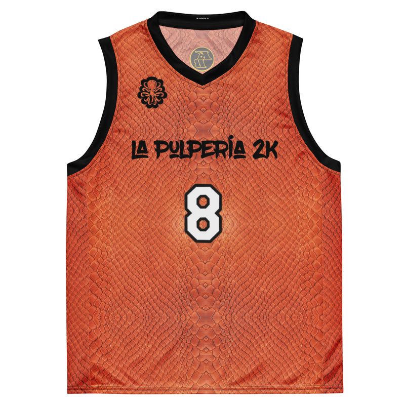 8-24 Basketball jersey Orange