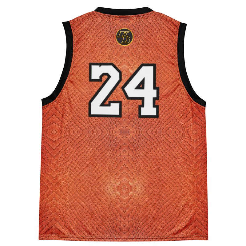 8-24 Basketball jersey Orange