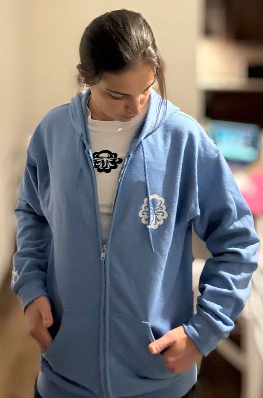 Zip hoodie CK5 W