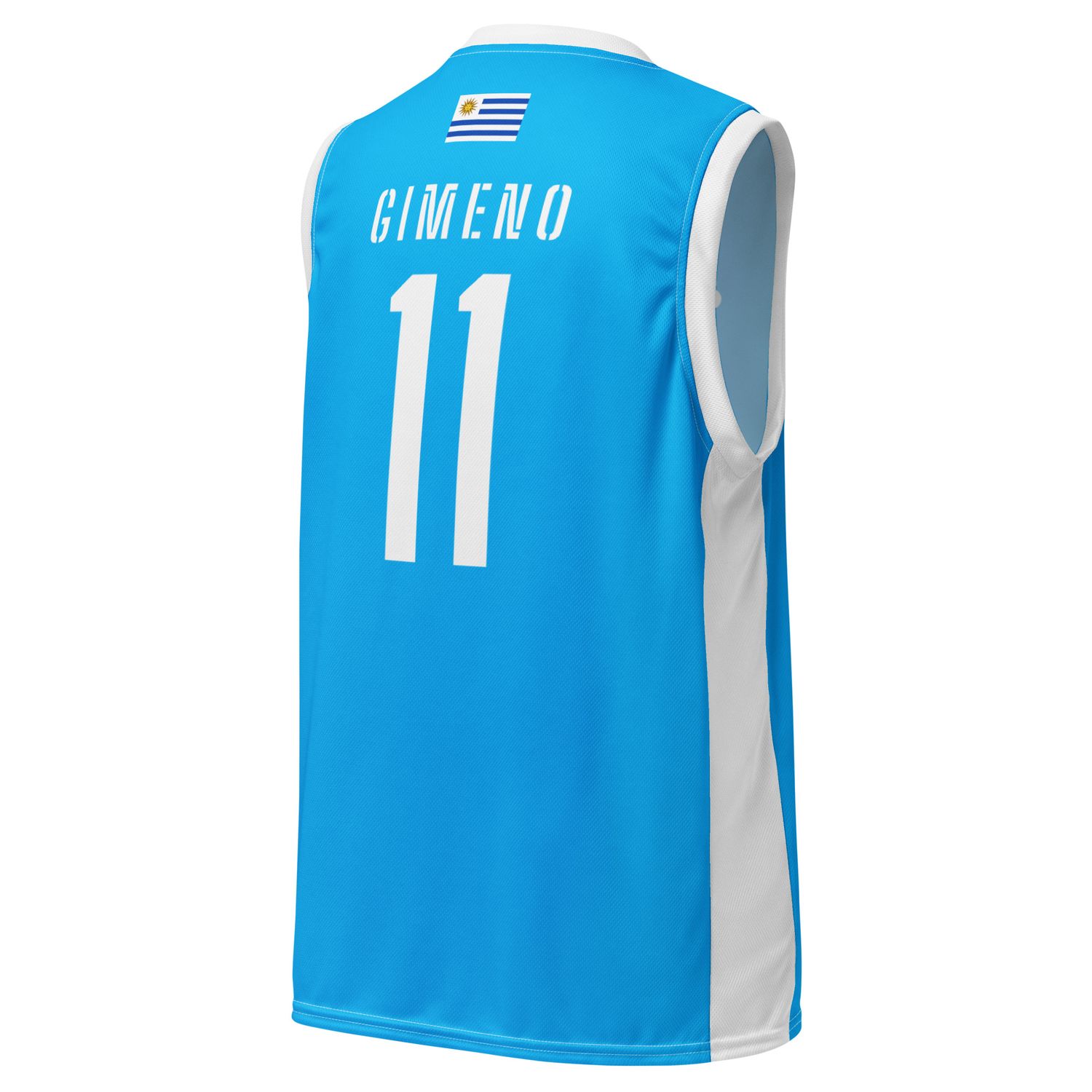 Vega Gimeno basketball jersey La Celeste B