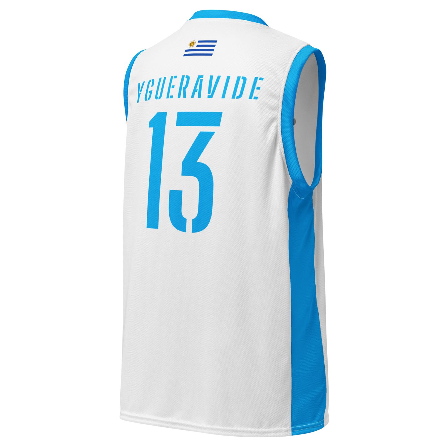 Sandra Ygueravide basketball jersey La Celeste W