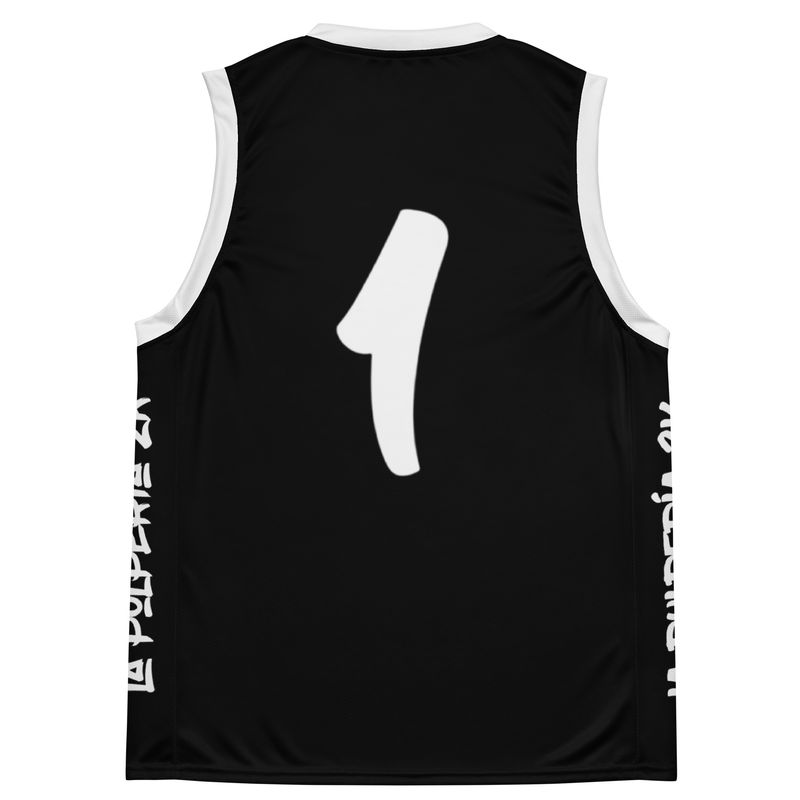 LP2k 3x3 basketball jersey Black 1