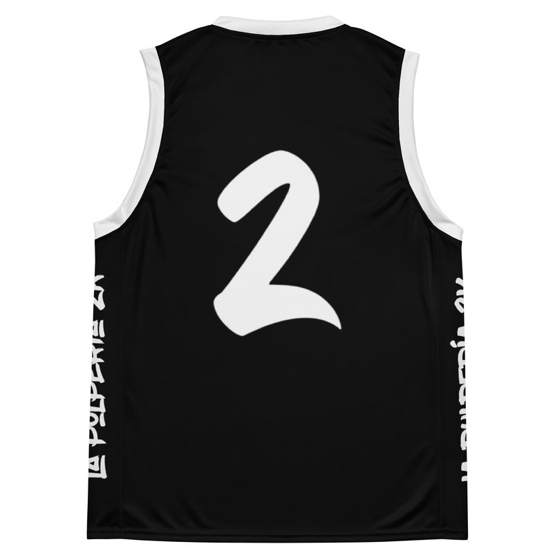 LP2k 3x3 basketball jersey Black 2