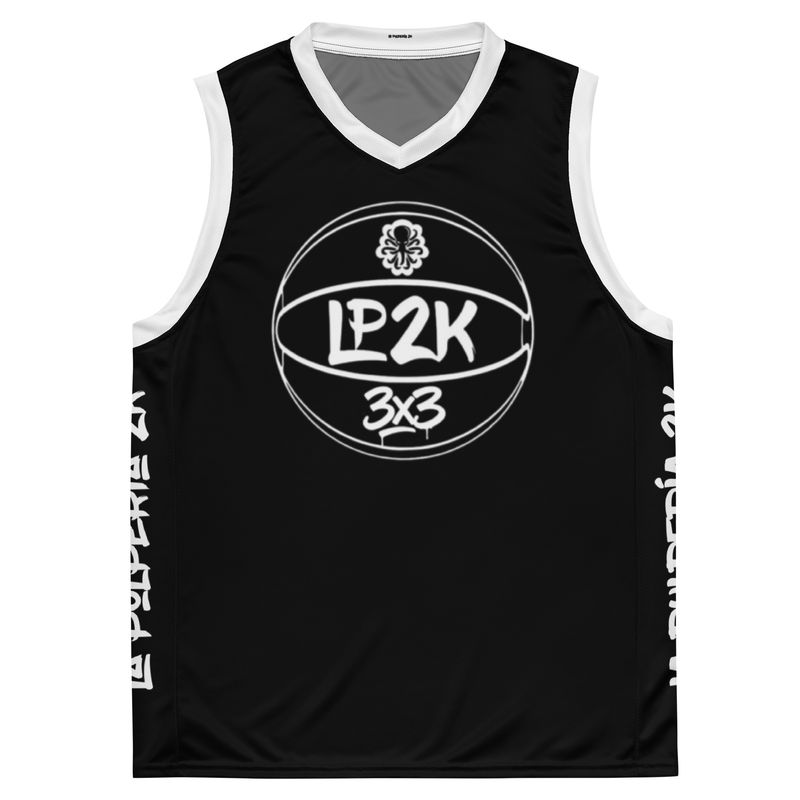 LP2k 3x3 basketball jersey Black 4