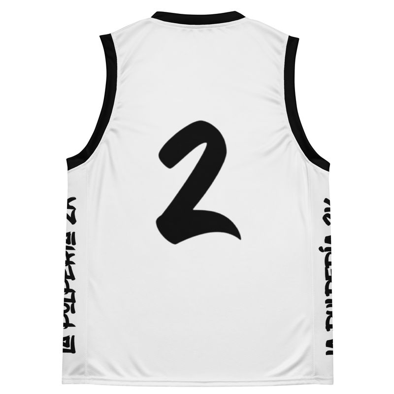 LP2k 3x3 basketball jersey White 2