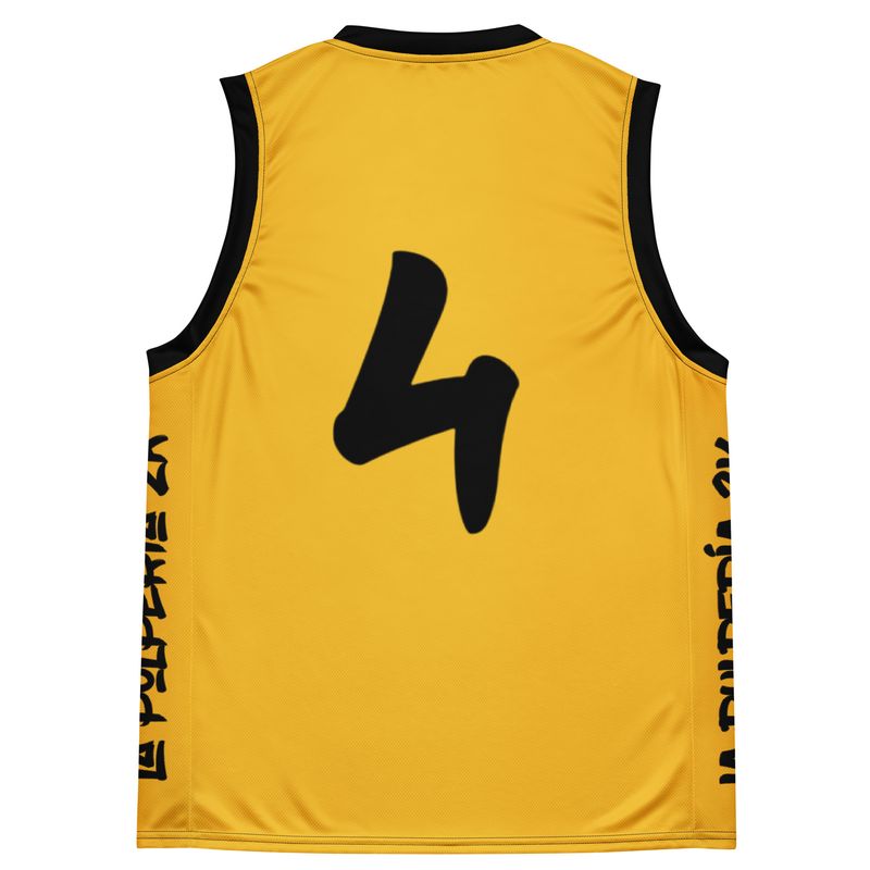 LP2k 3x3 basketball jersey Yellow 4