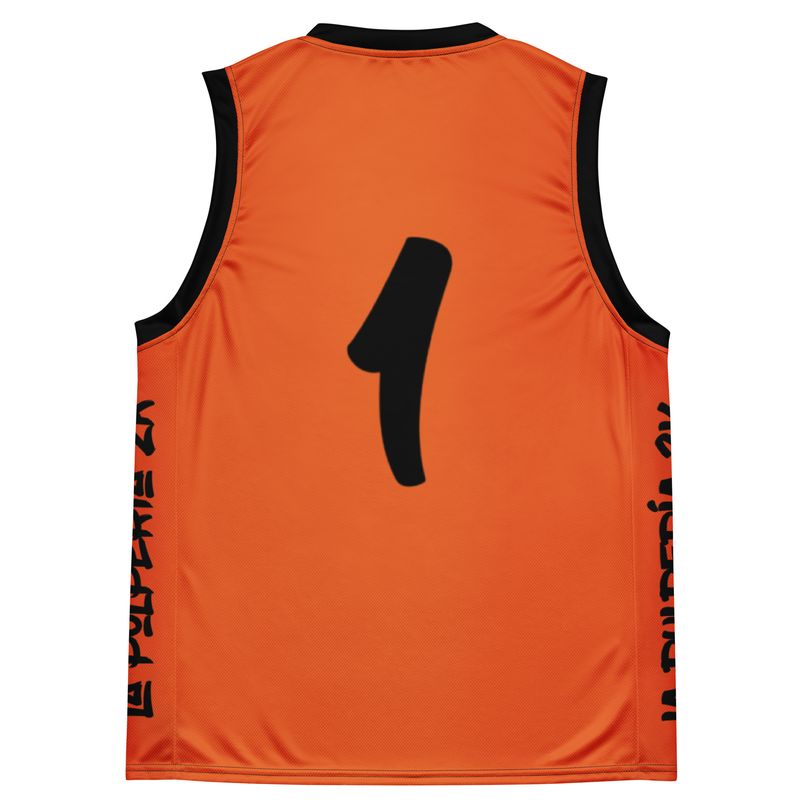 LP2k 3x3 basketball jersey Orange 1