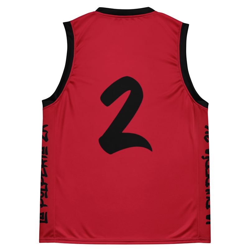LP2k 3x3 basketball jersey Red 2