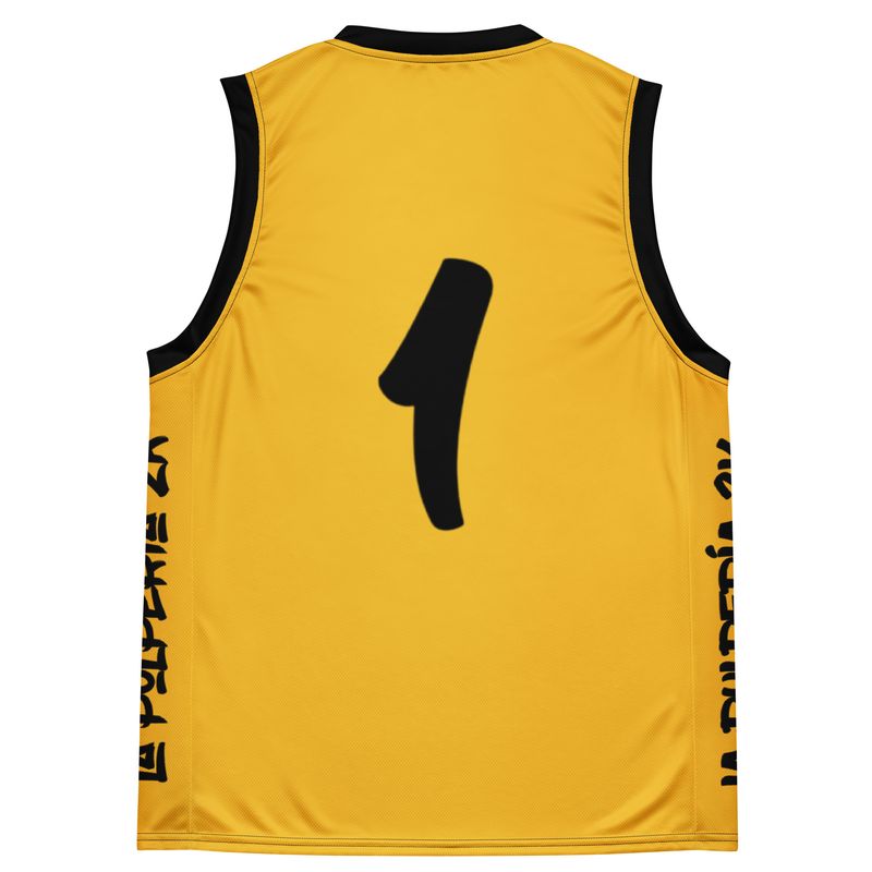 LP2k 3x3 basketball jersey Yellow 1