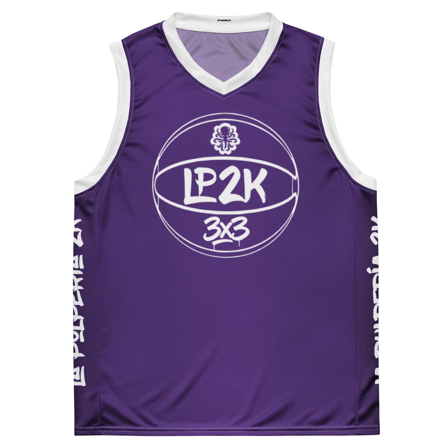 LP2k 3x3 basketball jersey Purple 1