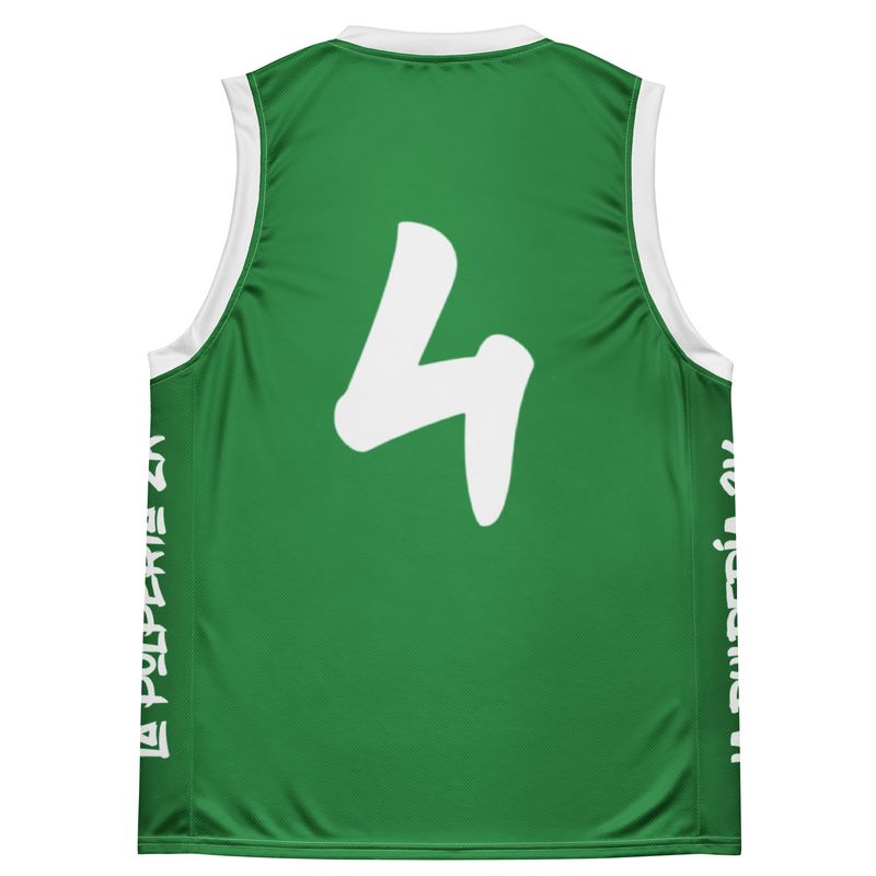 LP2k 3x3 basketball jersey Green 4