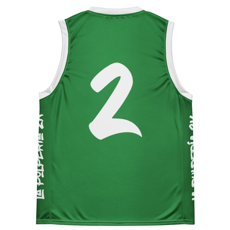 LP2k 3x3 basketball jersey Green 2
