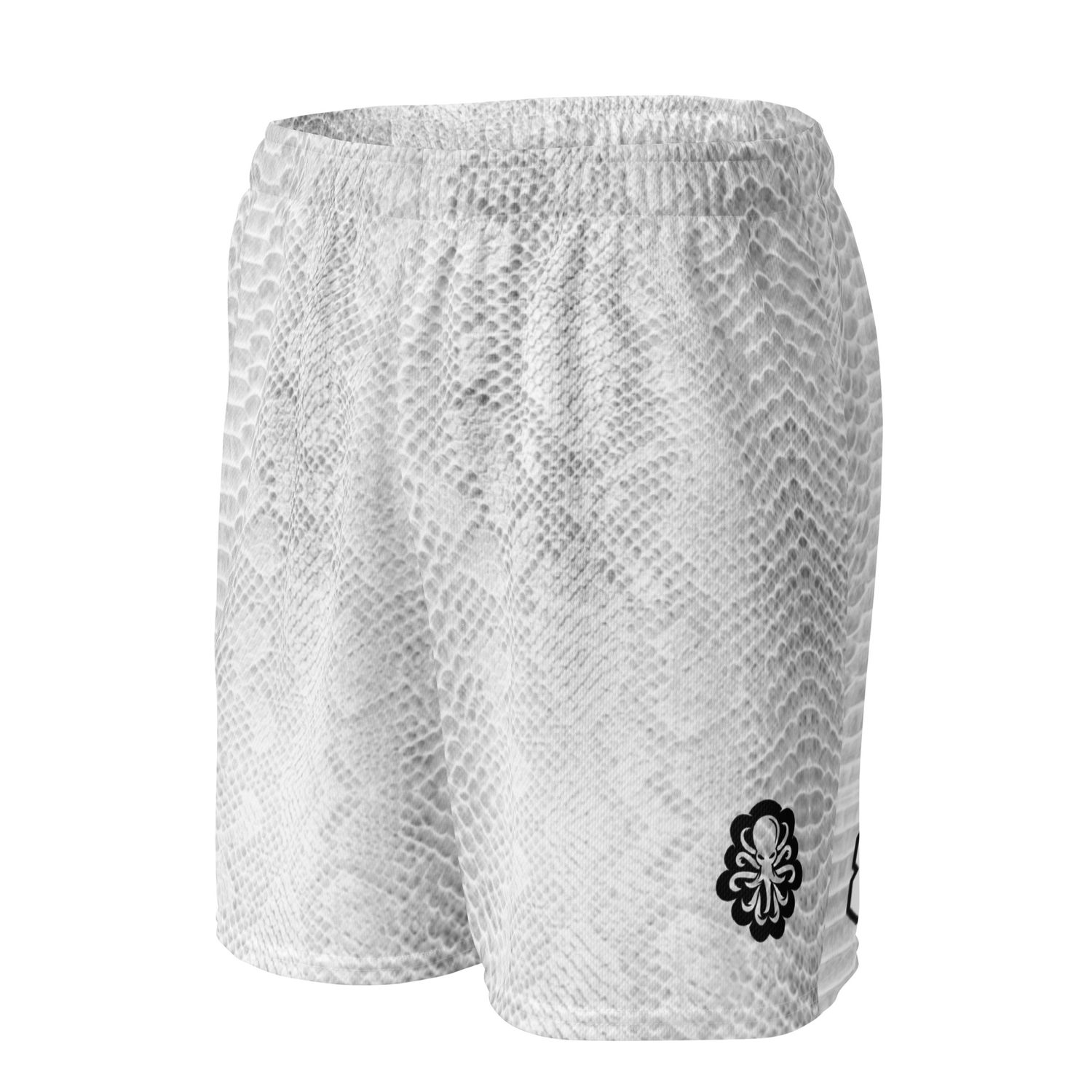8-24 Basketball shorts White Mamba