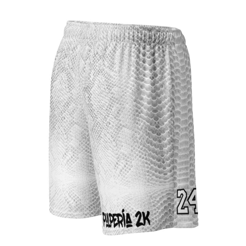 8-24 Basketball shorts White