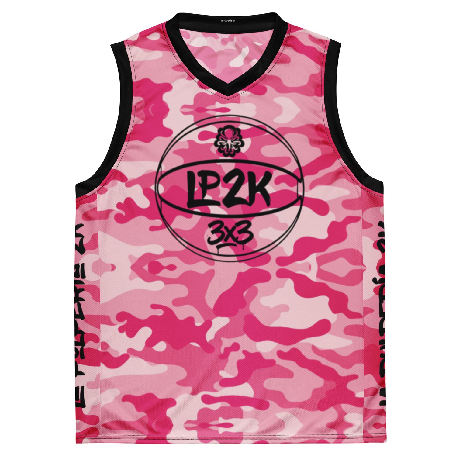 LP2k 3x3 basketball jersey Pink Camoo 1