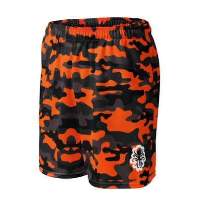 Basketball shorts Orange Camoo 