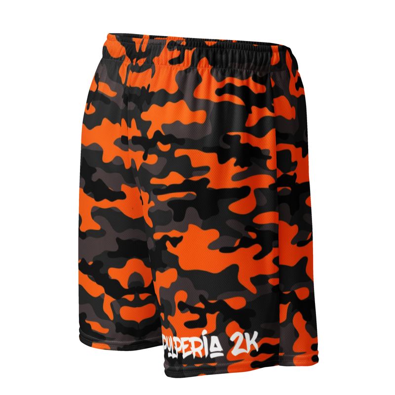 Basketball shorts Orange Camoo 