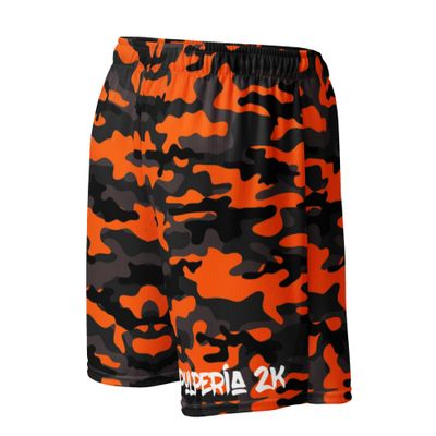Basketball shorts Orange Camoo 