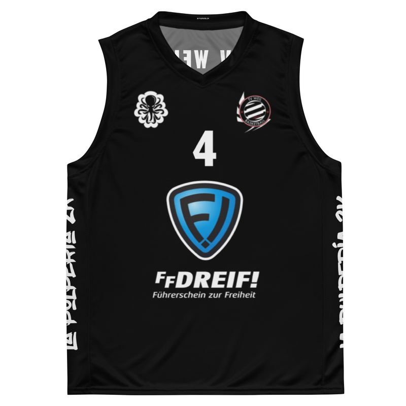Basketball jersey TV Weil Black 4