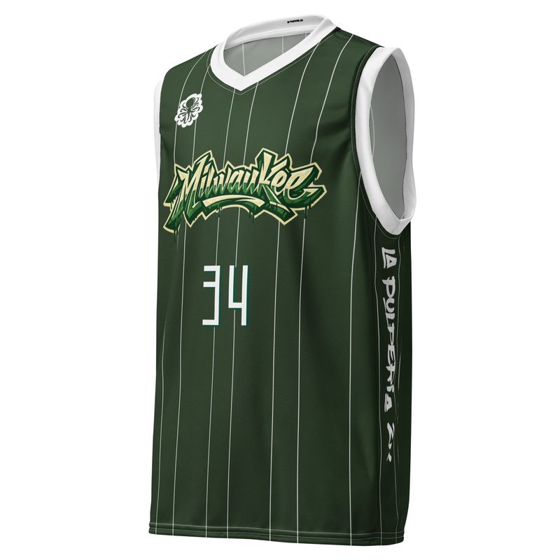 Milwaukee basketball jersey