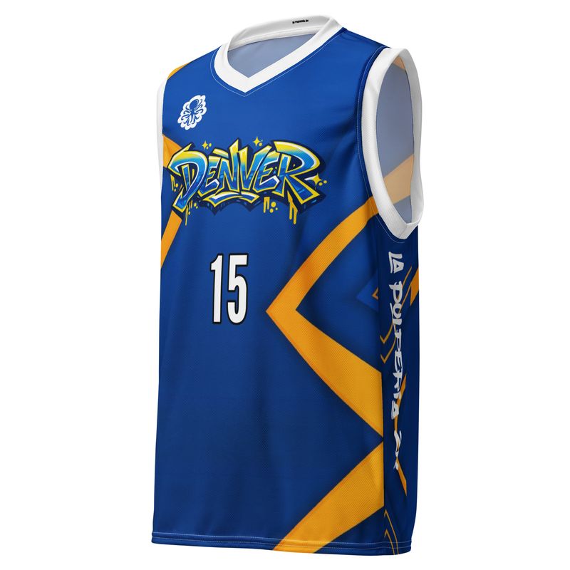 Denver basketball jersey