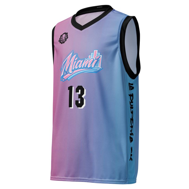 Miami basketball jersey