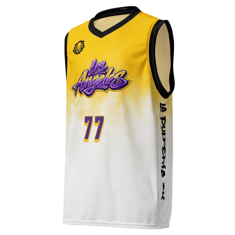 Los Angeles basketball jersey 77
