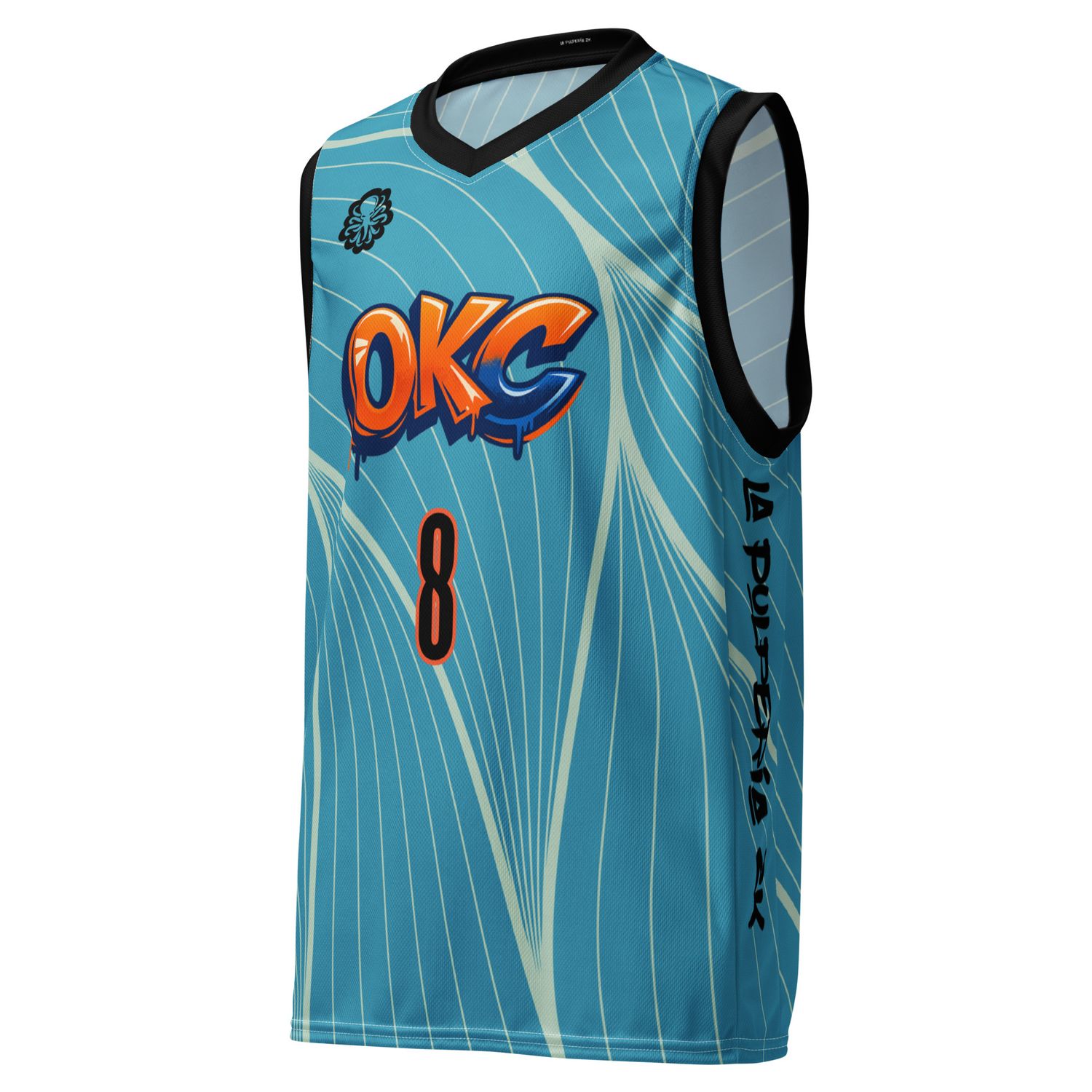 Oklahoma City basketball jersey 8