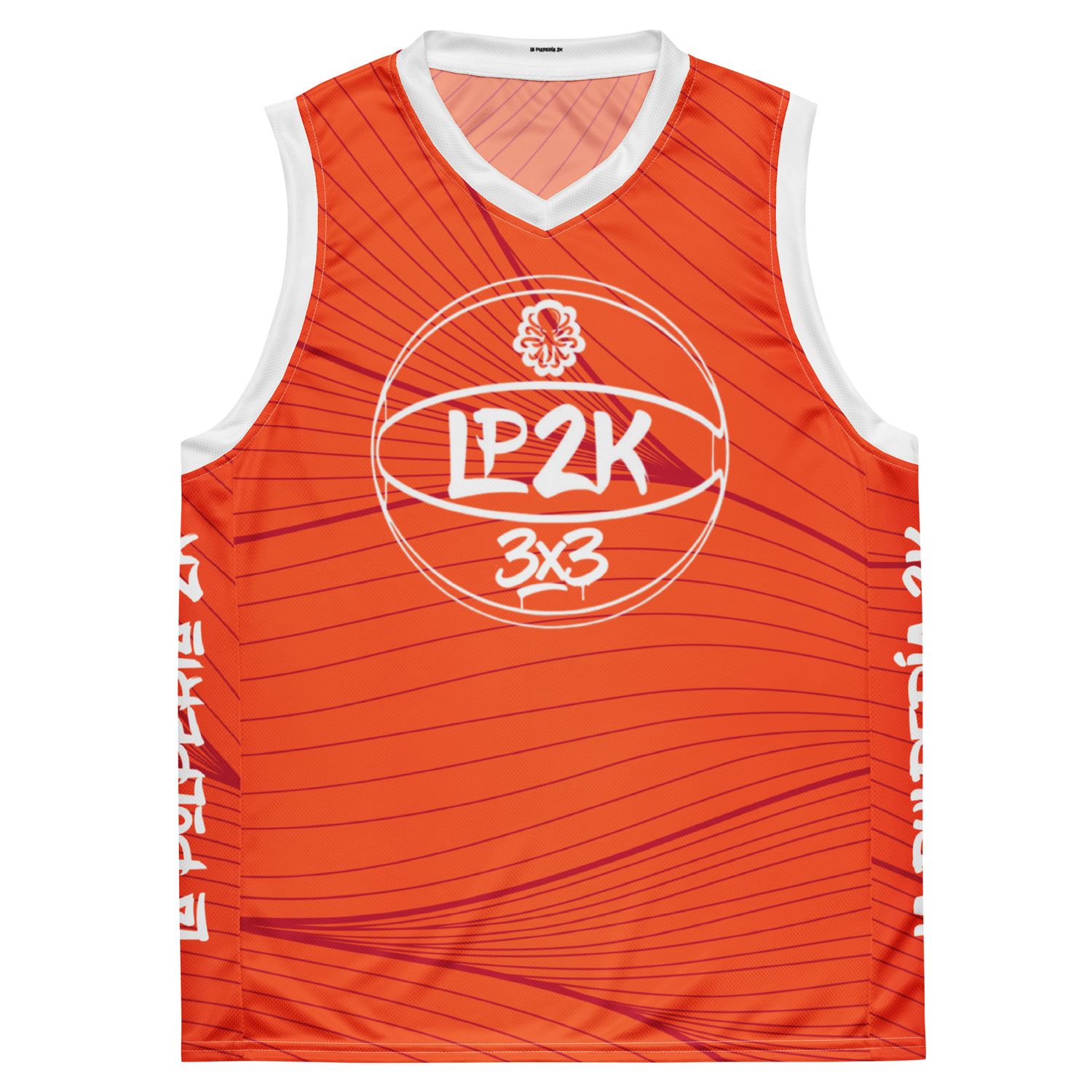LP2k 3x3 basketball jersey Valencia 1